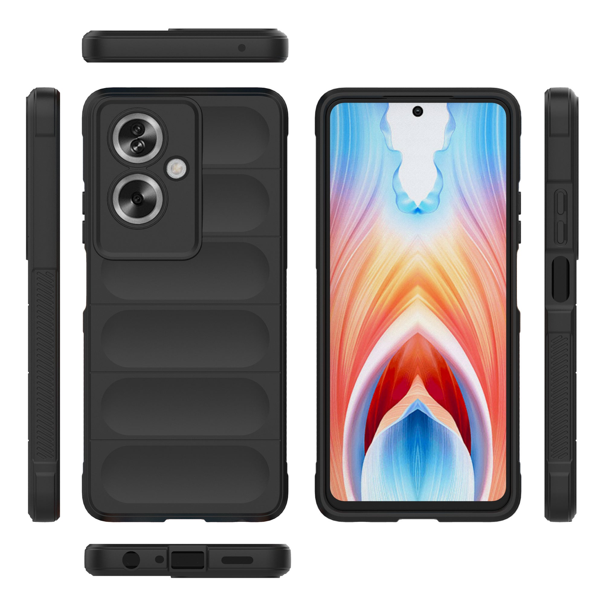 Soft TPU Case for Oppo A79 5G / A2 5G Shock Absorbing Phone Back Cover Soft TPU Case for Oppo A79 5G / A2 5G Shock Absorbing Phone Back Cover